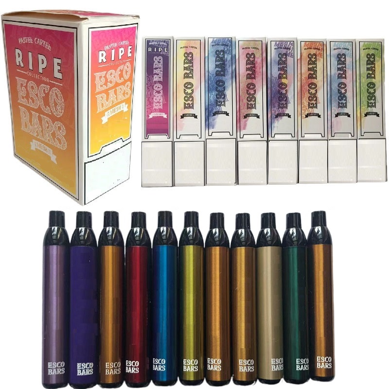 

ESCO BARS MESH 2500 Puff Single Disposable vape e cigarette 6ml pod device 5% Strength 1000mah Battery vs puff bar plus xxl