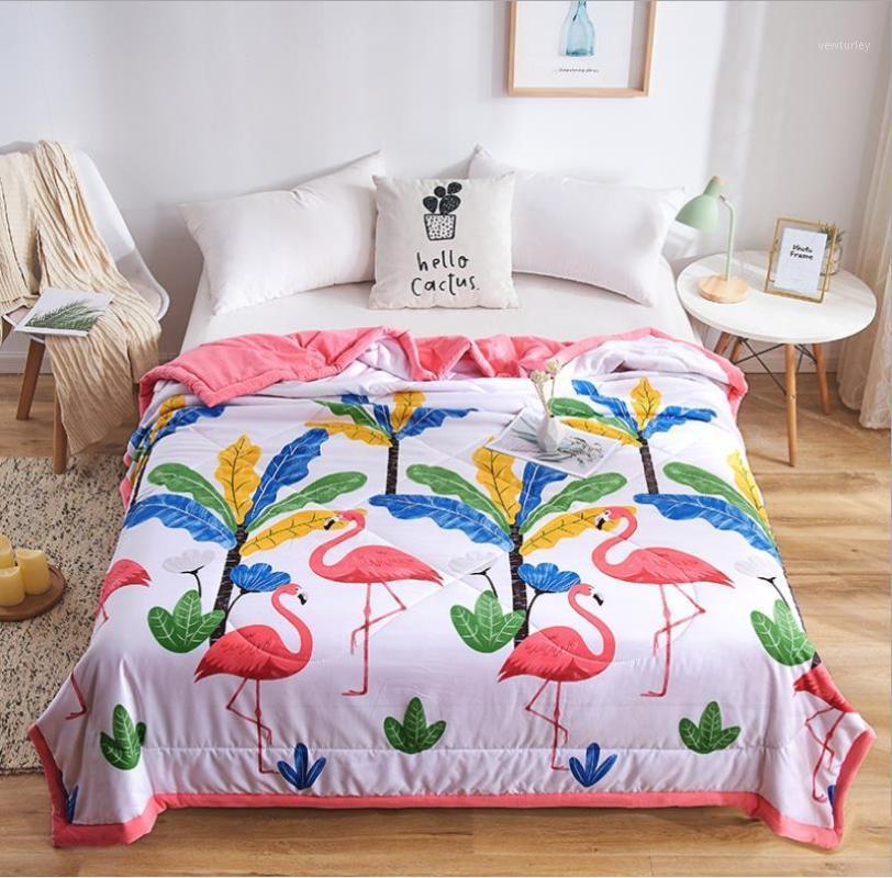 

Summer Air-conditioning Quilt Soft Breathable Blanket Thin Modern Comforter Support Wash Bed Cover Black lattice Quilts1