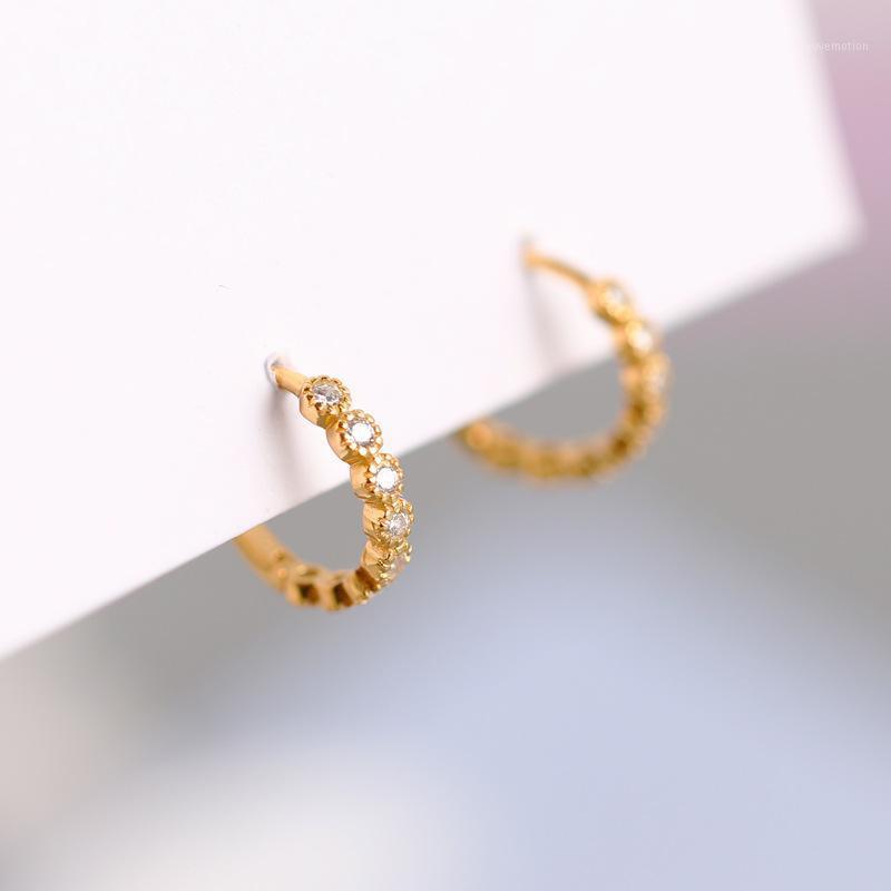 

Fashion Rhinestone Round Earrings Vintage Jewelry for Woman Party Gift1