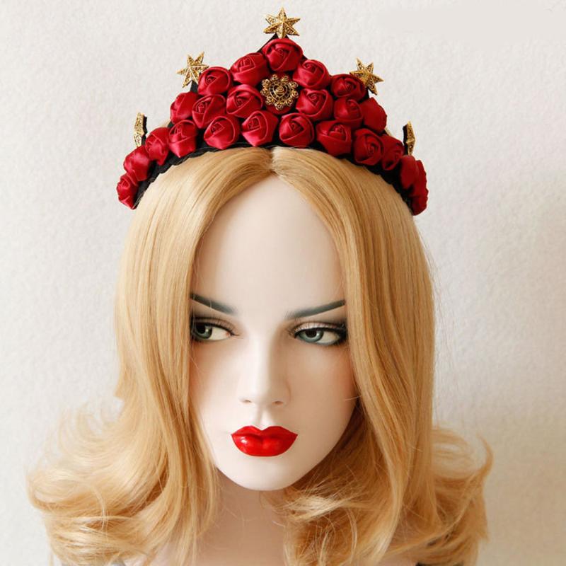

OTOKY 1pc Women Fashion Bohemian Red Flower Head Chain Jewelry For Women Drop Shipping May23