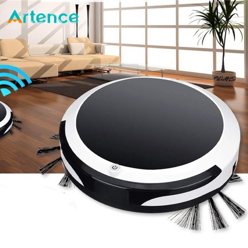 

4 in 1 Robot Vacuum Cleaner Rechargeable Auto Cleaning Robot Smart Dirt Dust Hair Sweeper Automatic Sweeping Vacuum Cleaner1