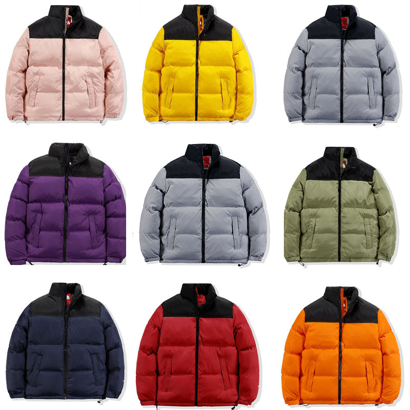 

Men's stylist coat printed parka winter jacket men's and women's winter down cotton coat goose Thick Loose Zippers parajumpers coats