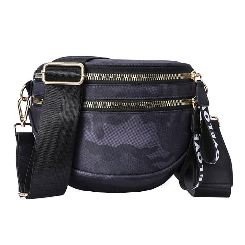 

Camouflage Shoulder Bag For Women Messenger Handbags Canvas Crossbody Handbag Sac A Dos Bolsas Feminina Mujer Sac A Main #SRN, Black