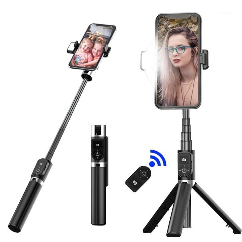 

Bluetooth Selfie Stick Remote Control Tripod 4 IN 1 Fill Light Handphone Live Photo Holder Camera Self-Timer Artifact Rod1