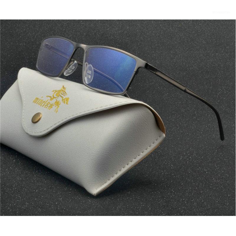 

Photochromic Progressive Reading Glasses Multifocal Bifocal Women Vintage Metal Frame Men's Square Presbyopic Glasses FML1