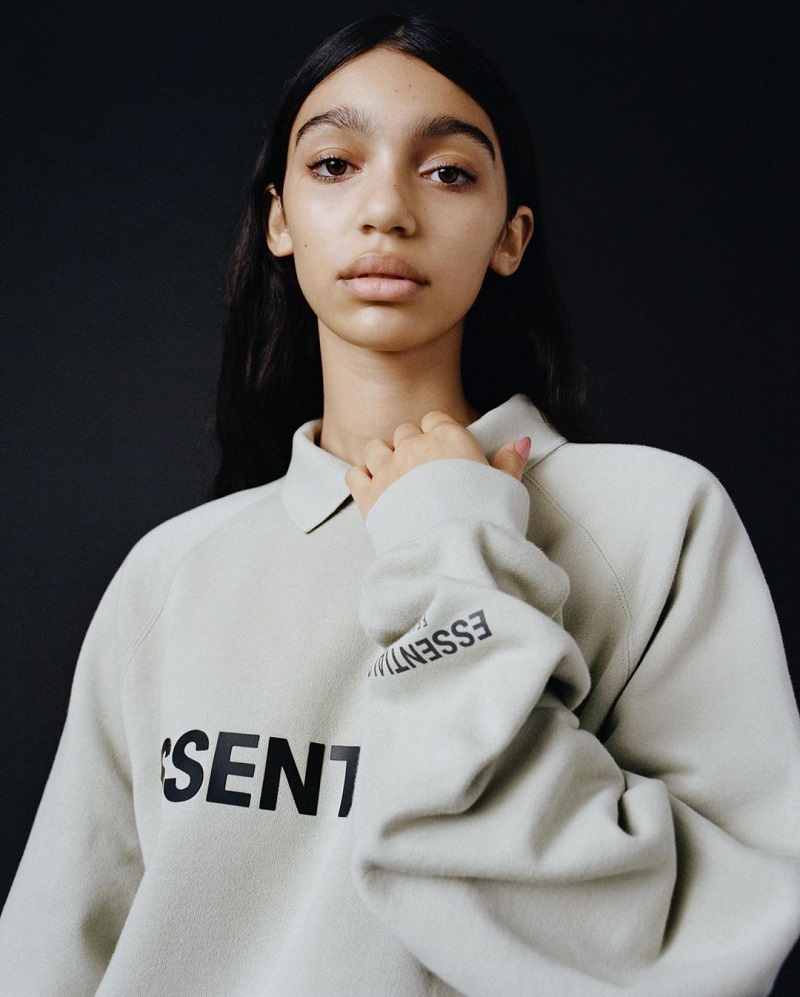 

2021 Autumn Winter Oversize 3D Silicon Reflective Hoodie Skateboard Loose Pullover Crew Neck Sweatshirt, Khaki