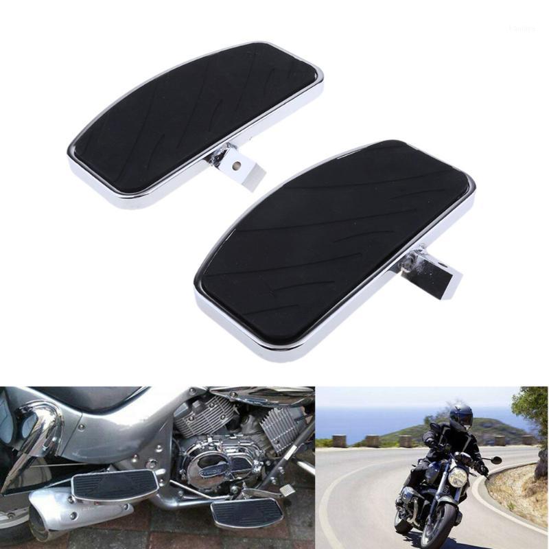 

1Pair Black Motorcycle FootRests Front Rider Driver Foot Pegs FootRests For MAGNA VF250 VF750 / V-STAR XVS 400/6501