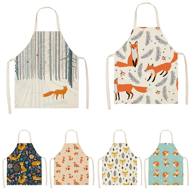 

New modern minimalist series cotton and linen housework apron household kitchen and bathroom cleaning appliances