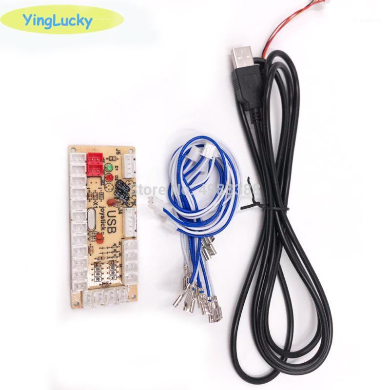 

New Zero Delay USB Encoder to PC Joystick and Button For MAME & Fight Stick Controls DIY Arcade Game Kit Parts1