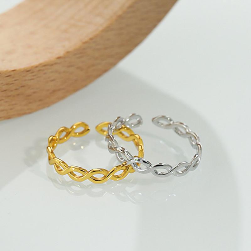 

Minimalist 925 sterling silver rings for women fine jewelry, woman adjustable finger ring silver 925 accessories