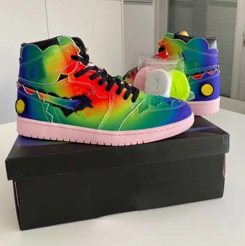 

2020 new Basketball Shoes color men's fashion blue sneakers, colorful for men and women, Shoelace