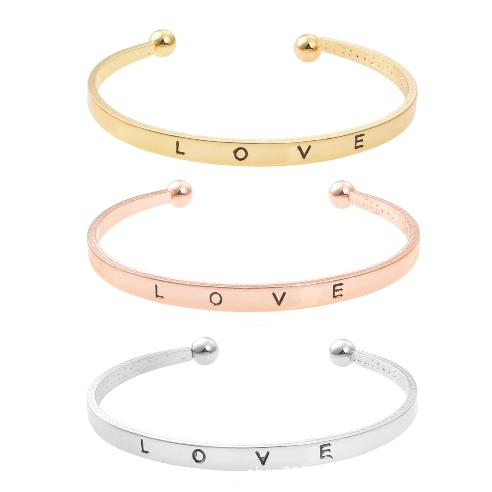 

Stainless Steel Screw Bangles Hand Lover Wedding Cuff Bracelet Bangle