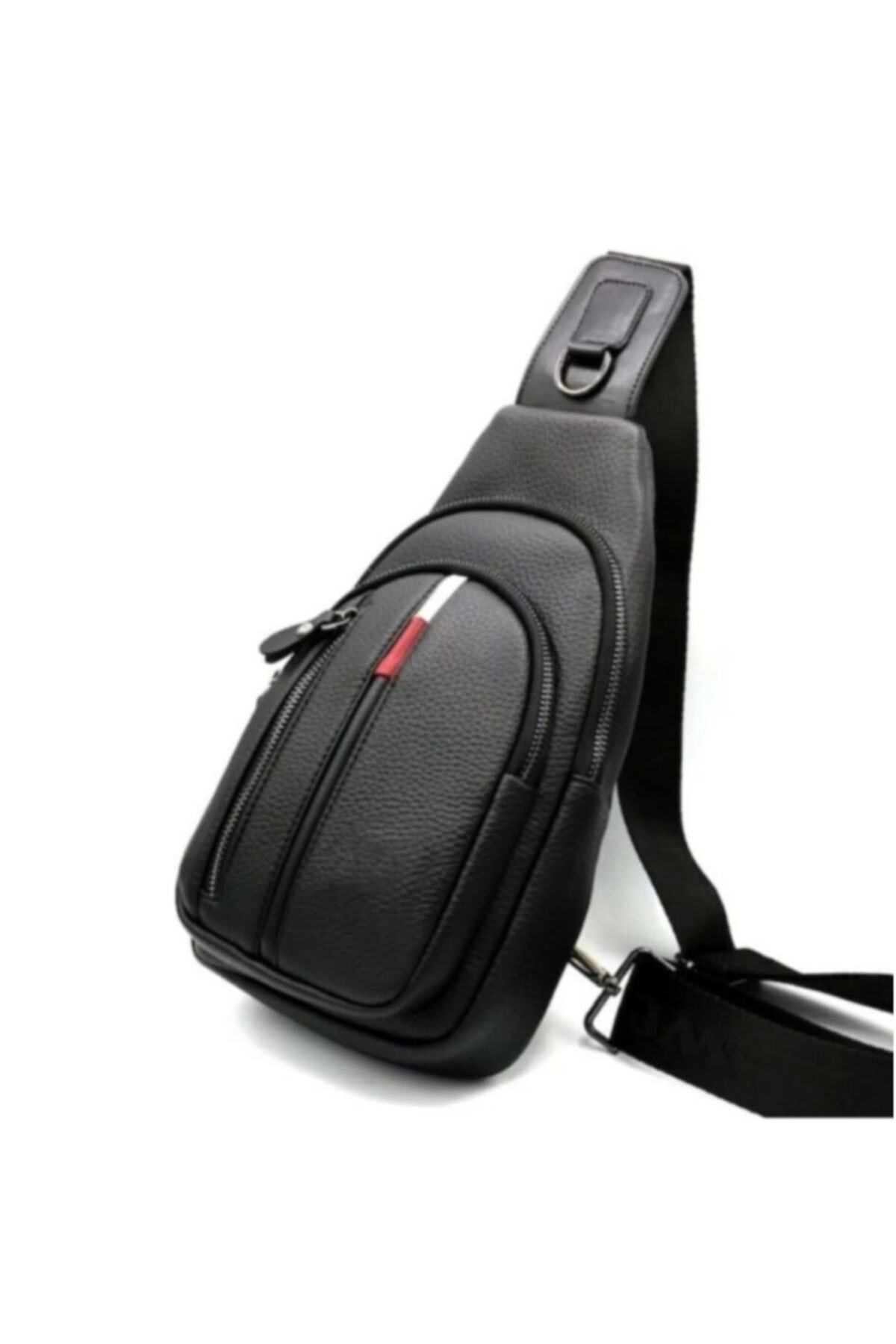 

slingshot bag, shoulder daypack crossbody breast pack for male leather woman