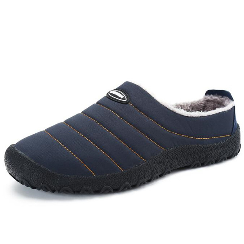 

New Winter Boots in Addition to Warm Velvet Casual Cotton Fashion Shoes Men's Snowshoes 36-46 F2pg, 02