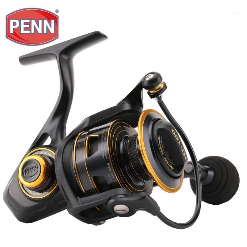 

Penn CLASH CLA 2000-8000 Spinning Fishing Reel 8+1BB Full Metal Body Saltwater HT-100 Bass Carp Fihsing wheel1