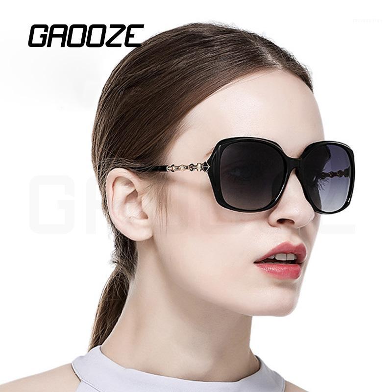 

GAOOZE Polarized Sunglasses Mirror Women Trending Products 2020 Oval Round Female Polarized Glasses Design Women Oculos LXD2071