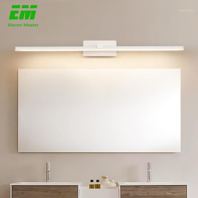 

Indoor Led Wall Light Mirror Wall Lamp 12W White 50cm Waterproof Aluminum Lighting Bathroom Restroom Mirror Makeup light ZJQ00011