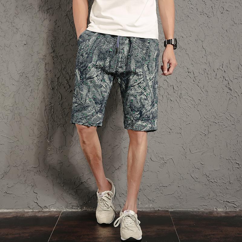 

Nice Summer Denim Shorts Men Fashion Hole Design Casual Short Mens Plus Size Straight Knee Length Jeans Shorts Men Clothing, Black