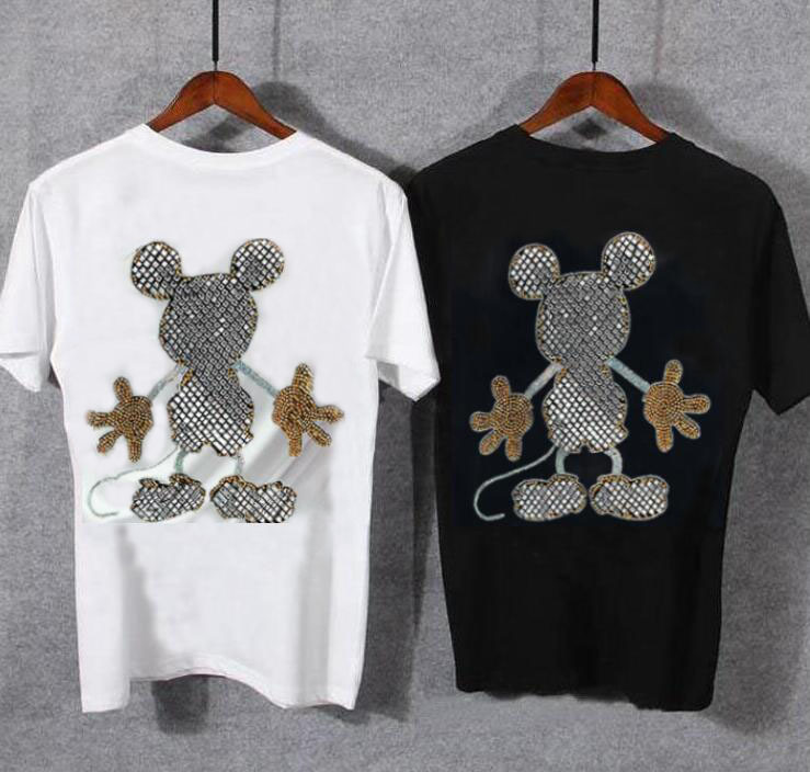 

Strass Size Summer Big Male Fashion 3d t Shirt Short Top Quality Hip Hop Young Tshirt Qqqg, Cyan