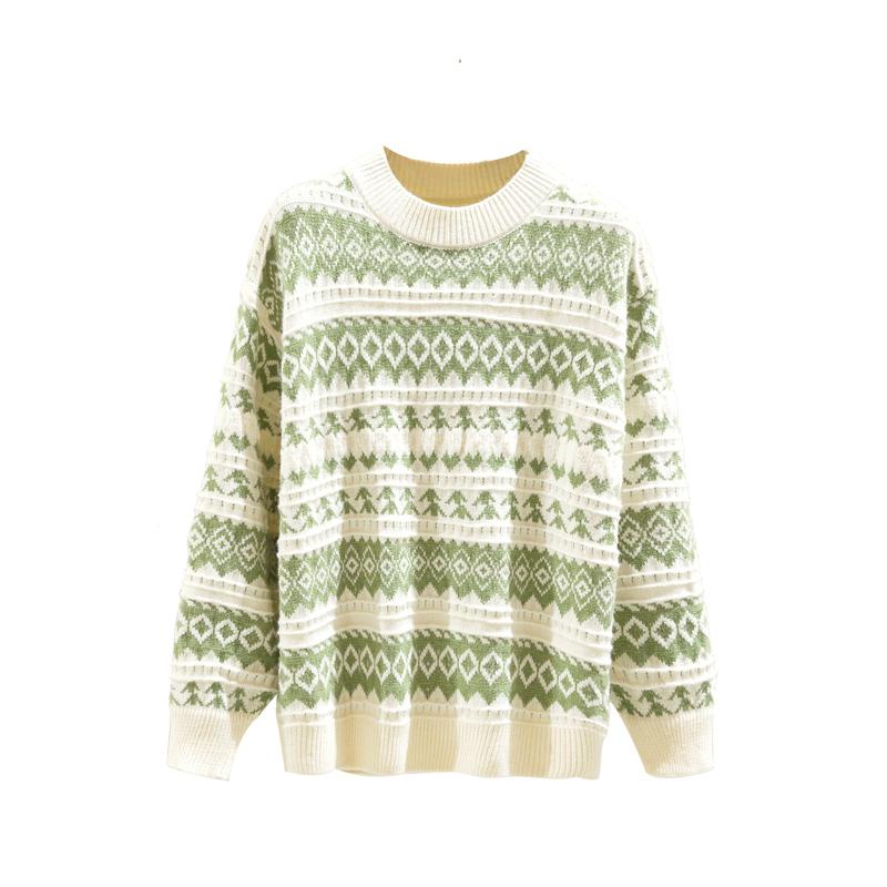 

Winter Striped Sweaters for Women 2020 Casual Knitwear Rainbow Wave Colorful Sweraters Chick Pullover Femlae Chic Outerwear, Black