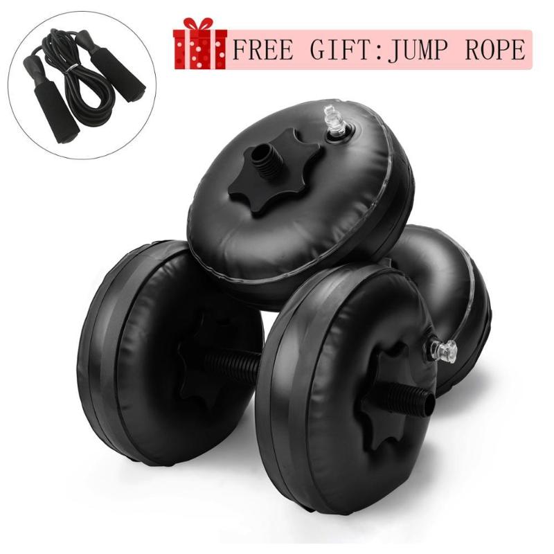 

Adjustable Dumbbell Set Water-filled Dumbbell Heavey Weights Workout Exercise Fitness Equipment for Gym Home Bodybuilding, Gold