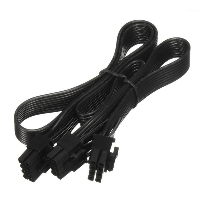 

60cm 18AWG 8 Pin Male to Dual 8Pin(6+2) Male PCI-E Video Graphics Card Power Cable GPU Power Extension Cable Cord1