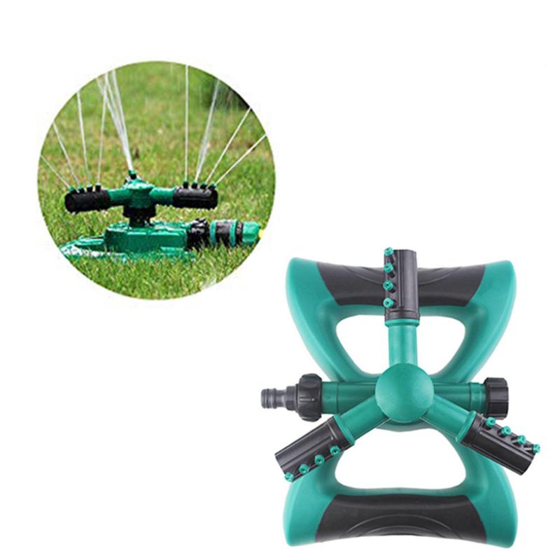 

360 degree rotation Garden Lawn Sprinkler Automatic Garden Water Sprinklers Lawn Irrigation System, Green