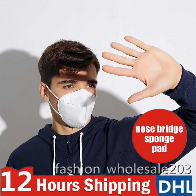 

OMC 50PC/Box Wholesale 2~5days free ship N 95 Facemasks FFP 2 BFE >95 Face Masks with CONFORMITE EUROPEENNE Certification