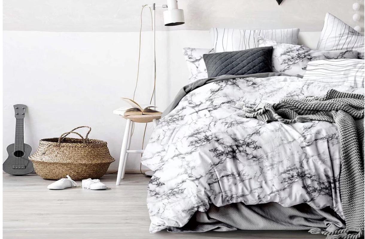 

Stone Simple Plain Color Quilt Cover Pillow Case Bedding Set Luxury Duvet Cover Comforter Bedding Sets Bed Set Duvet1