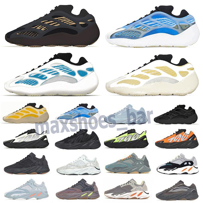 

2021 top quality Orange Phosphor Black Womens Men Running Shoes Static Vanta 700 v3 Magnet Azael Luxury Mens Trainers Sneakers size 36-45, # 34
