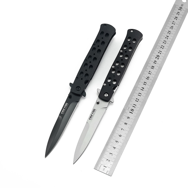 

Survival pocket knife hunting steel edc camping blade outdoor tactical gear knives