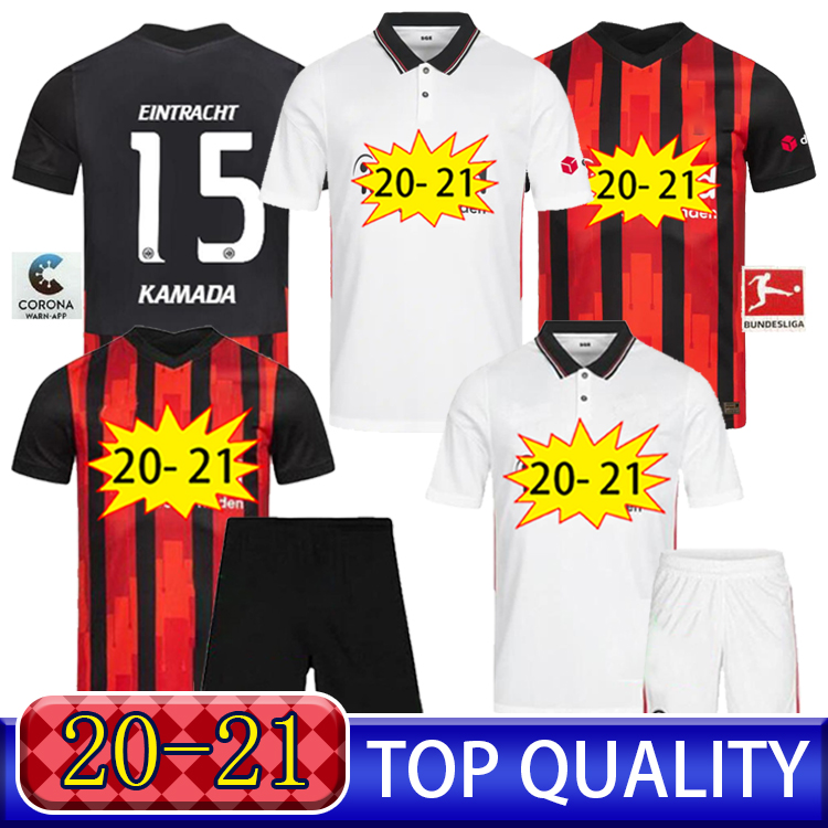 

Quality Thailand Frankfurt Soccer Jersey Fans Player Version  21 DOST SILVA Football Shirts Adult Men Kids Kit Camisata de Frankfurt, Home