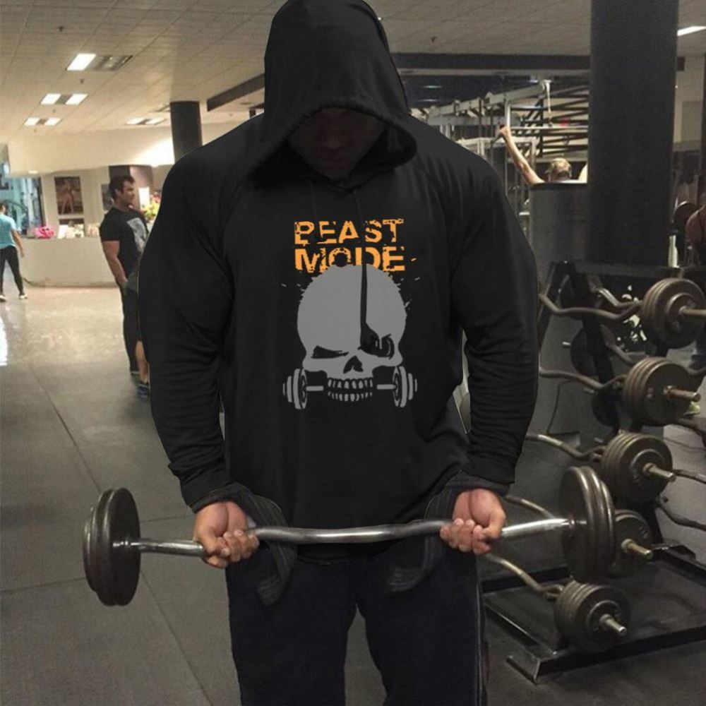 

England printed hoodie sweatshirt for men casual style wear, Black