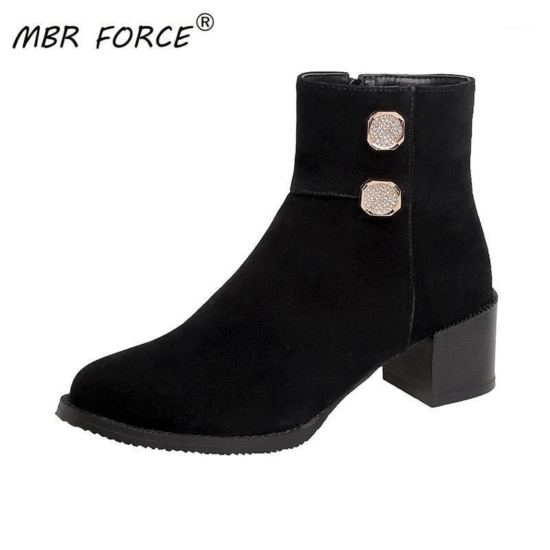 

MBR FORCE 2020 Fashion New Woman Boots Woman Shoes Ladies Thick Ankle Boots Women Platform Rubber Shoes Snow jmi8 Sexy1, Black