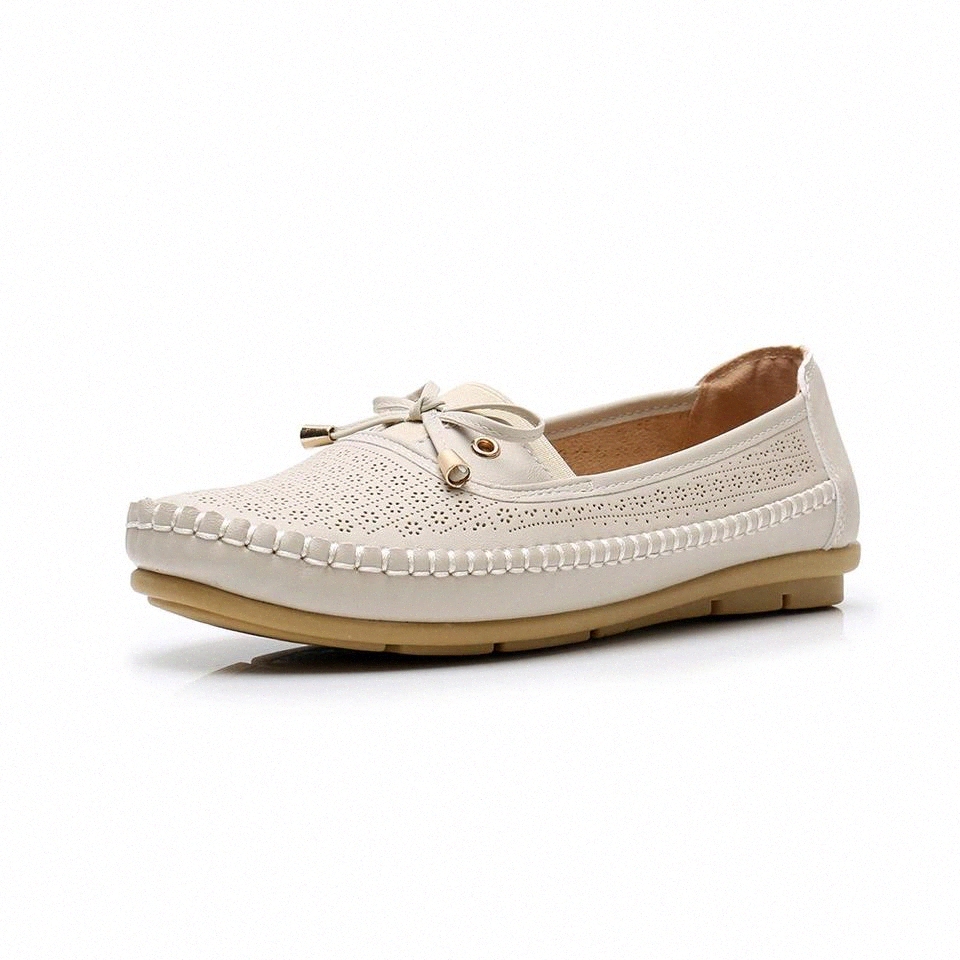 

New PU Leather Women Loafers Shoes Simple Leisure Slip-on Shoes Fashion For Big Kids & Adult Size 36-41 #EZ4e