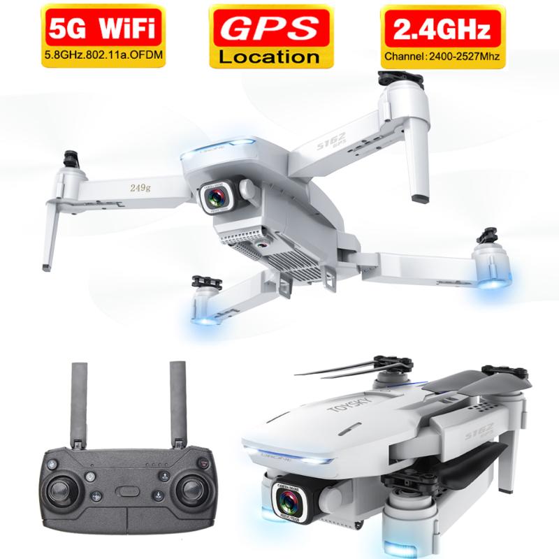 

2020 NEW S162 Drone gps 4K HD 1080P 5G wifi fpv quadcopter flight 20 minutes Rc distance 500m dron smart return drones pro Toys