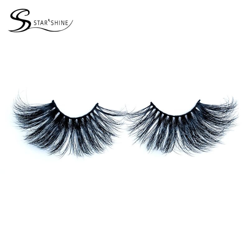 

C004 30mm Mink Eyelashes 100% Cruelty free Handmade 3D Mink Lashes Full Strip Lashes Soft False Eyelashes Makeup