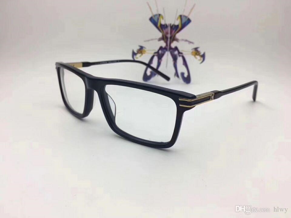 

MB8032 Italian Brand Designer Designed Eyeglasses Frame Glasses Frame Male Matching Finished Flat Light Myopic Glasses Frame