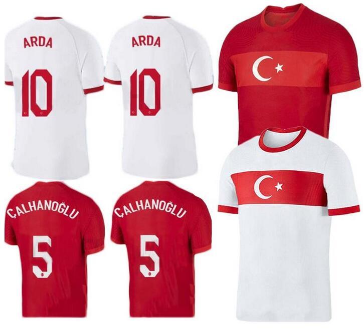 

2020 new Turkish European Soccer Jersey 20 21 Yazici caglar s ü y ü NC ü demiral ozan Kabak calhanoglu Celik soccer shirt, Purple