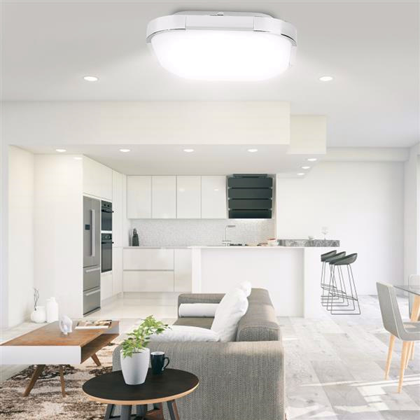 

Hot sale 85-265V LED Ceiling Light Square Shape Lights Living Room Bedroom Lamp Stepless Dimming(18W) High bright premium Lights