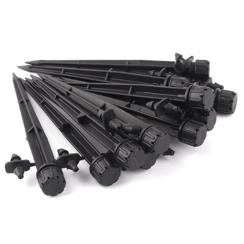 

5/10/20/30/50/100pcs 130mm 360 Degree 8 Holes Spike Bubbler Dripper Drip Irrigation Emitters Plants Fruit Tree Irrigation Device, 5pcs