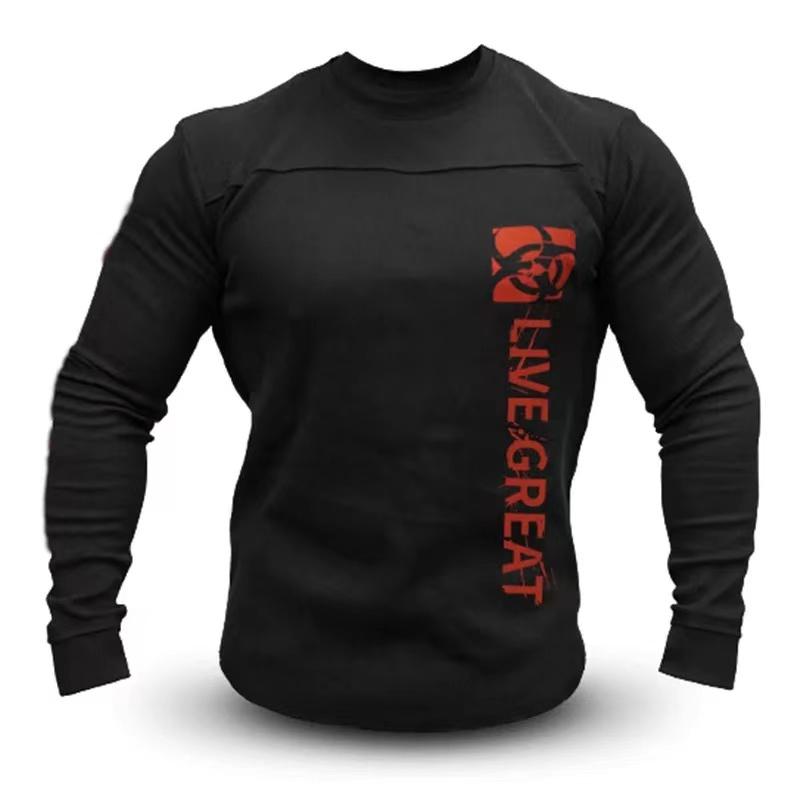 

Autumn Winter Round collar Pure color Loose Men's Sportswear Men's Clothing Sweatshirts Pullover Base shirt, Picture color