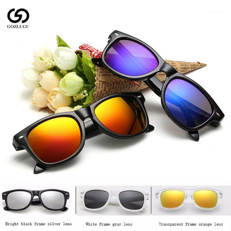 

GOZLUGU fashion children's sunglasses boys and girls baby sunglasses goggles UV400 mirror glasses 20201