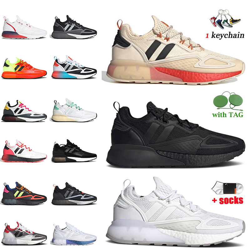 

Runner Sneakers ZK 2k Women Mens Fashion Running Shoes Triple Black Halo Silver Mars Exploration Gradient Fade Sole Cloud White Multi Green Grey Men Trainers Sports, D4 black grey 39-45