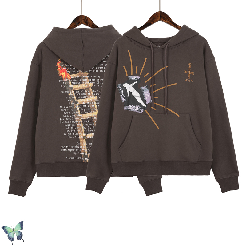 

2021 New Jack Foam Printing Hoody Men Women High Quality Hoodies Cactus Streetwear Hip-hop Style Sweatshirts Aggp, T505