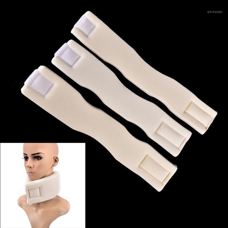 

New Soft Firm Foam Cervical Collar Support Shoulder Press Relief Pain Neck Brace S/M/L Beige1, As pic