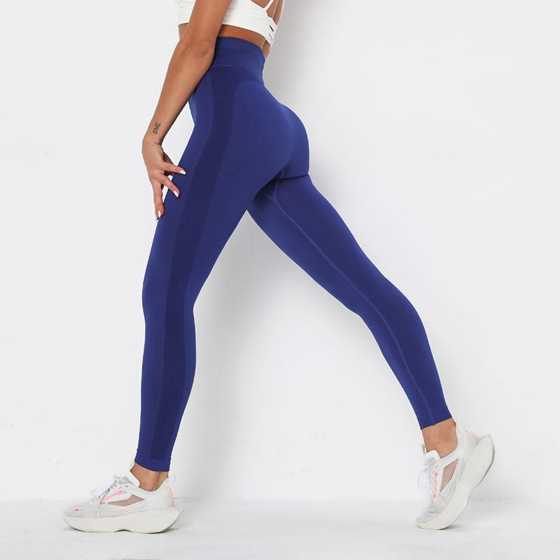 

SALSPOR Women Yoga Pants Seamless Sport Running Push Up Leggings Trainning Joggings Solid Sportwear Yoga Gym Leggings Feminina1, Black