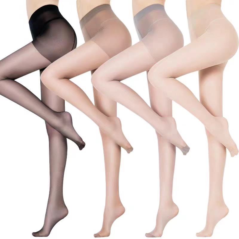 

Fashion lace stockings female stockings hollow out sexy tight stockings personality anti hook silk ultra thin breathable Ba pantyhose, Black