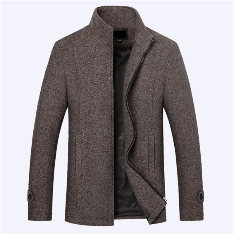 

2021 New Autumn and Winter Wool Men of Informal Color Jacket Goal Coat WC2B