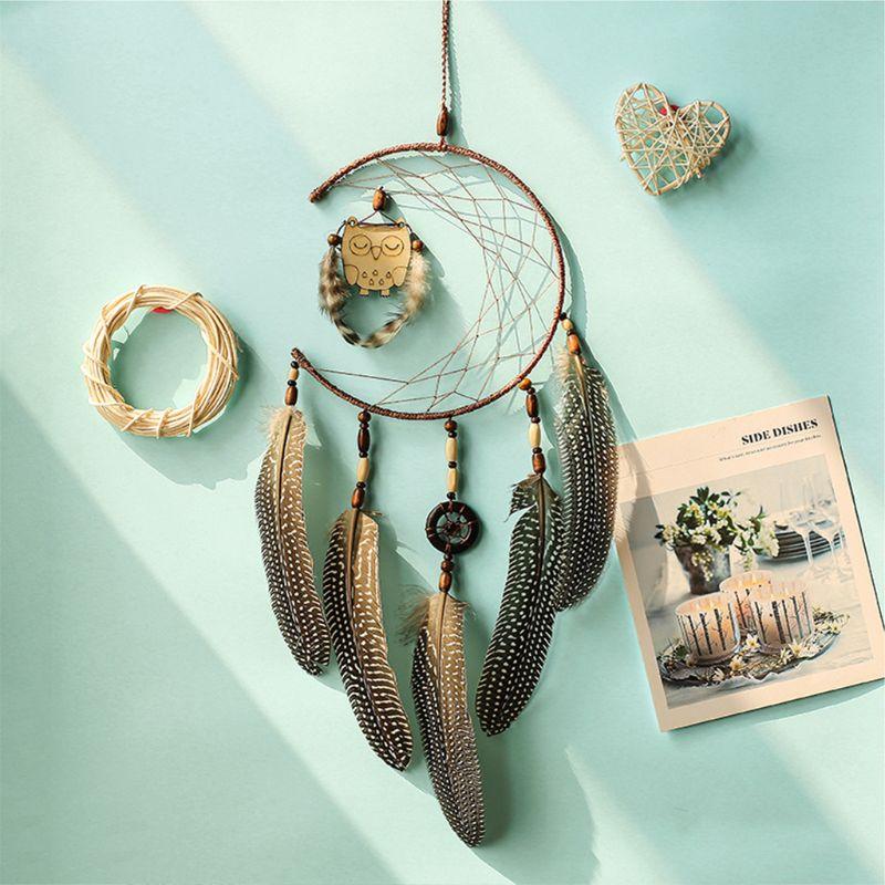 

Moon Hoop for DIY Handmade Dreamcatcher Macrame Accessories Metal Dream Catcher